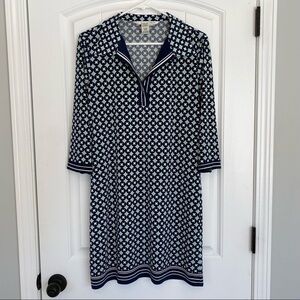 Max Studio 3/4 Sleeve Dress with Collar Size Small